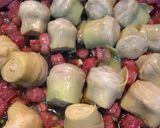 Foto del paso 7 de la receta Corazones de alcachofas rehogados con jamón