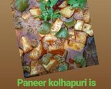 A picture of step 10 of Paneer Kolhapuri.