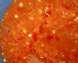 A picture of step 2 of Rice and beans with stew.