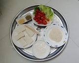 Hình bước làm 3 của món Đậu hủ tẩm mè chiên xù - Canh rong biển hạt sen