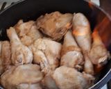 Coq au vin tyúkból recept fázis 2 fotója