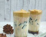 Foto langkah ke 7 dari resep Cincau Brown Sugar Dalgona.