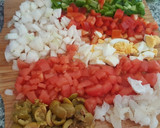 Foto del paso 1 de la receta: Empedrat de cigrons/ Empedrado de garbanzos