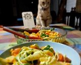 Foto del paso 4 de la receta: Ensalada tibia de pasta y calabaza