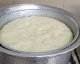 A picture of step 3 of Suji Dhokla.