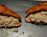 Une image de l'étape 4 de Croissants sauce champignons.