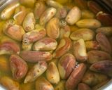 A picture of step 2 of Spicy Jackfruit Seeds Roast – Kerala Style.