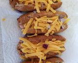 A picture of step 2 of My Cheesey Sausage. 😀.