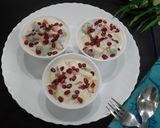 A picture of step 2 of Fruits raita flahari.