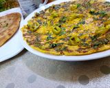 A picture of step 5 of Spicy omelet n Lachha Paratha.