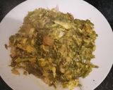 Foto del paso 2 de la receta Revuelto de trigueros con bacalao