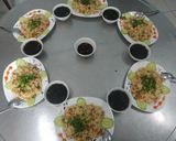 Hình bước làm 11 của món Cơm chiên thập cẩm (cơm chiên dương châu)