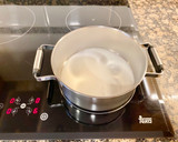 Foto del paso 2 de la receta: Pudín de melocotón en almíbar (Peach pudding in syrup)