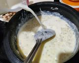 A picture of step 4 of Mango sabudana kheer.