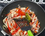 Foto langkah ke 2 dari resep Tumis Buncis Ampela.