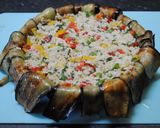 A picture of step 8 of Aubergine Pirogue.