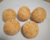 Foto langkah ke 7 dari resep Onde onde isi kacang hijau anti gagal.