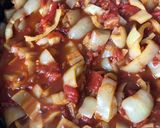 Lecsó virslivel recept fázis 7 fotója