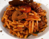 Foto del paso 4 de la receta: Cazuela de fideos con ternera estofada y champiñones
