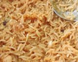 A picture of step 3 of Narali Bhat.