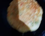 A picture of step 4 of Rice pancake.
