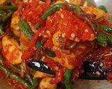Foto langkah ke 3 dari resep Sambal Campur (Tahu, Teri, Telur Puyuh, Kacang Panjang).