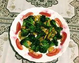 A picture of step 6 of Broccoli Potato Fry.