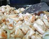Foto del paso 4 de la receta: Pollo teriyaki sobre cogollos
