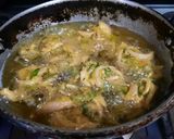 A picture of step 4 of Piyaz palak ke pakoray.