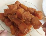 A picture of step 4 of Chicken Fried Sticks.