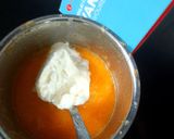 A picture of step 2 of Orange Melon Masti.