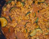 Cukkinis, gombàs bolognai spagetti 🍜🍜🍜🍜 recept fázis 4 fotója