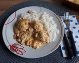 Húsgombócok tejszínes mártásban recept fázis 5 fotója