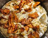A picture of step 3 of Quick Creamy Bacon 🥓 Pasta 🍝.