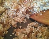 Foto del paso 3 de la receta Risotto de setas y jamón