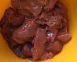 Hình bước làm 1 của món Pate gan gà - ăn dặm