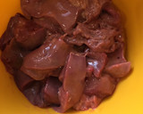 Hình bước làm 1 của món Pate gan gà - ăn dặm