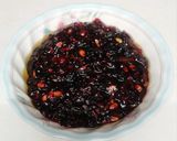A picture of step 5 of Beetroot sabudana halwa.