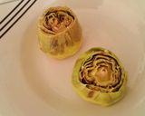 Foto del paso 6 de la receta Salchichas al vino blanco con alcachofas y champiñones