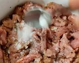 A picture of step 1 of Mangolian Beef.