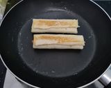 Foto langkah ke 5 dari resep Kebab Roti with Mushroom Sauce.