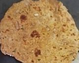 A picture of step 7 of Jowar-Bajri Thalipeeth.