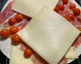 Foto del paso 2 de la receta: Quesadillas ibéricas con tomates cherry