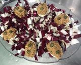 Une image de l'étape 12 de Œufs farcis aux sardines, tomate et épices, câpres et endive italienne.