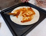 【AJ歐美食鋪】🍕新肉絲焗烤披薩🍕| 奶素 氣炸鍋 墨西哥餅的食譜步驟1照片