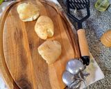 Foto del paso 2 de la receta: Blanda de cerdo al horno con papas y salsa de mostaza