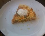 A picture of step 5 of Salmon quiche.
