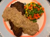 Sirloin Steak & Creamy Mushroom Sauce