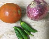 A picture of step 1 of Same Kay seeds. (Same ki phali Kay seed).