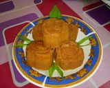 Foto langkah ke 7 dari resep Bolu karamel kukus (kue harum manis).